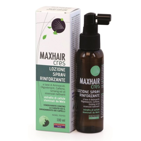Maxhair cres lozione spray rinforzante 100ml