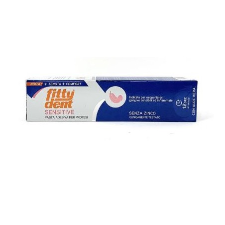 Fittydent Ultra 3 pasta adesiva con aloe vera e mirra 40 Ml