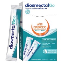 Diosmectalgo caramello cacao 12 stick per la diarrea