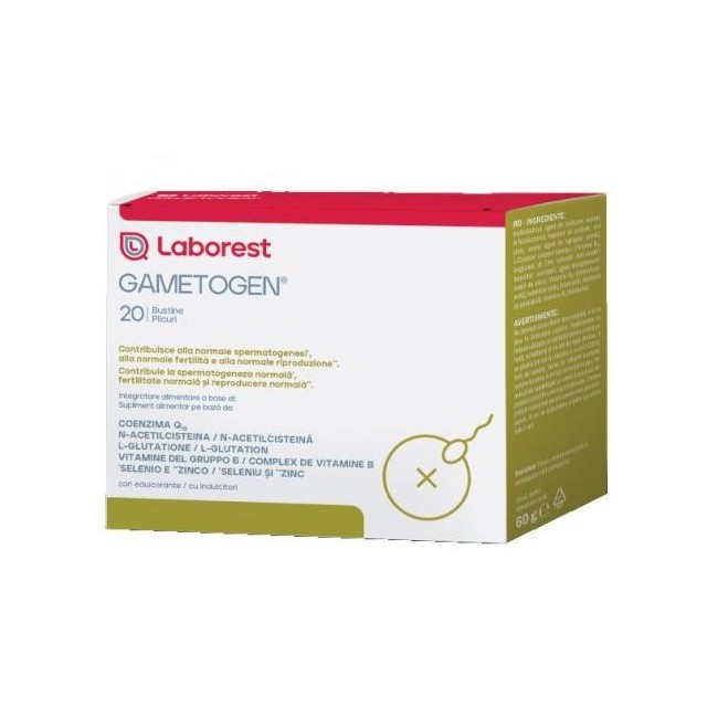 4 Confezioni di Laborest Gametogen 20 Bustine 4 Confezioni di Laborest Gametogen 20 Bustine