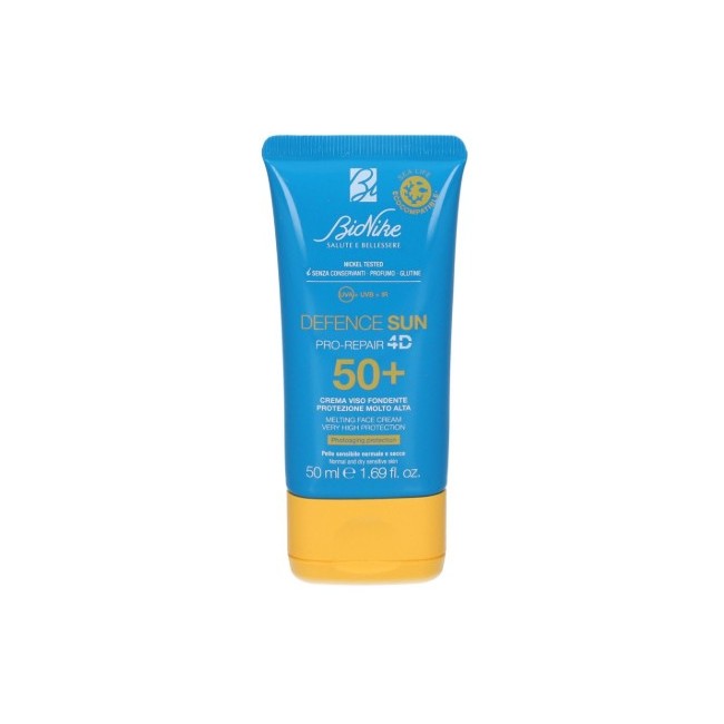 Bionike Defence Sun 50+ Crema Viso Fondente Bionike Defence Sun 50+ Crema Viso Fondente