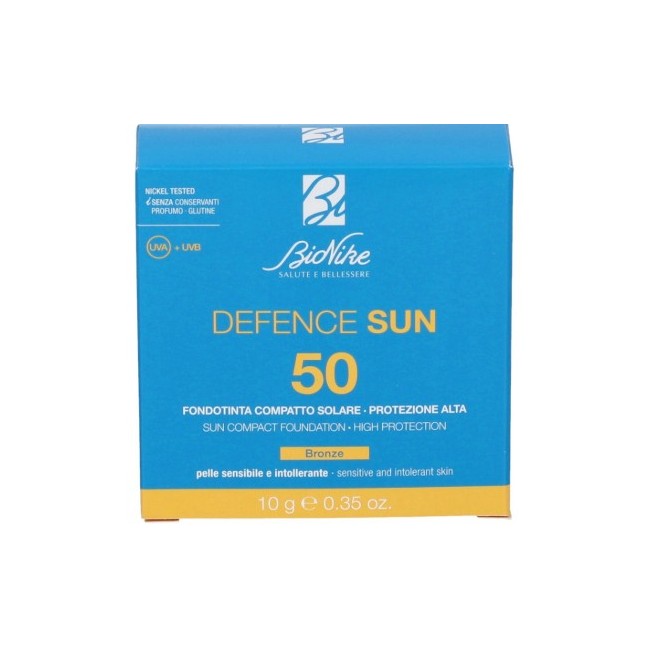 Defence Sun 50 Fondotinta Compatto N2 Bronzo Defence Sun 50 Fondotinta Compatto N2 Bronzo