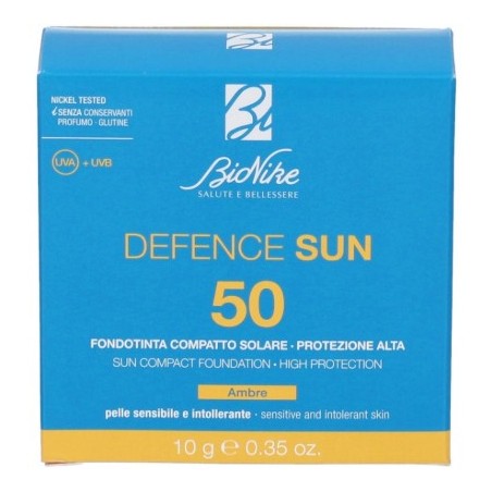 Defence Sun 50 Fondotinta Compatto N1 Ambra 10 G