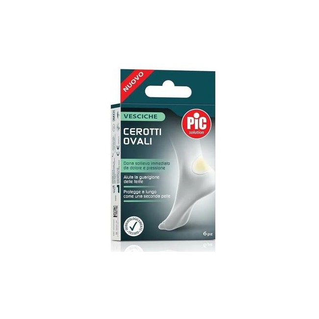 Pikdare Cerotto Pic Vesciche Ovali 44x69Mm 6 Pezzi Pikdare Cerotto Pic Vesciche Ovali 44x69Mm 6 Pezzi