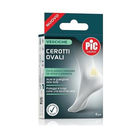 Pikdare Cerotto Pic Vesciche Ovali 44x69Mm 6 Pezzi