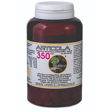 Articola 350 Tavolette funzionalità articolare