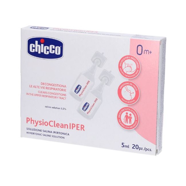 Chicco Soluzione Salina Ipertonica Physioclean Iper