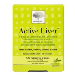 New Nordic Active Liver 60 Pastiglie Gommose