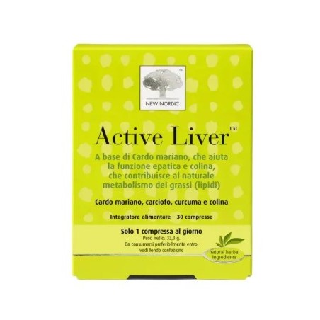 New Nordic Active Liver 60 Pastiglie Gommose