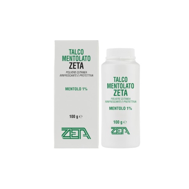 Talco Mentolato Zeta 100 G Talco Mentolato Zeta 100 G