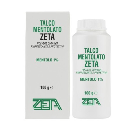 Talco Mentolato Zeta 100 G Talco Mentolato Zeta 100 G