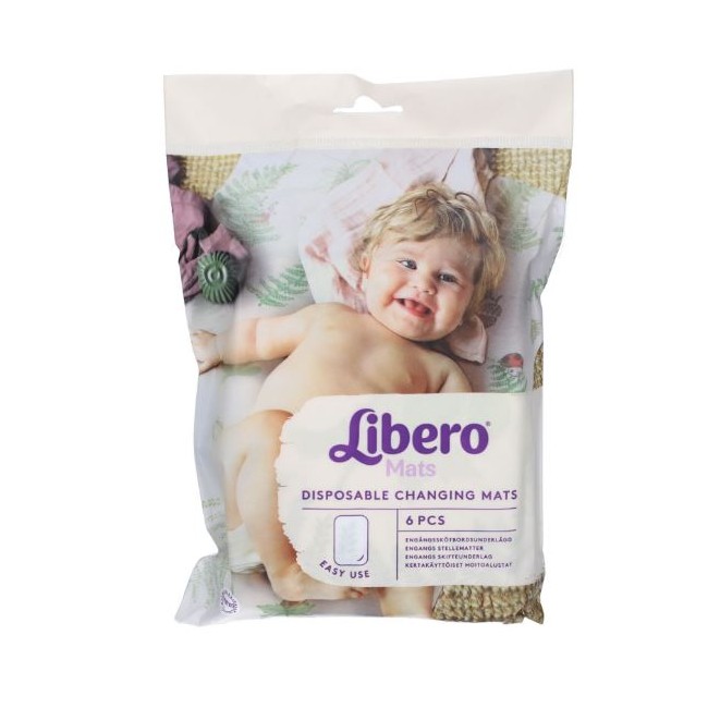 Essity Libero Easy Change Teli Monouso Bambini 6 Pezzi Essity Libero Easy Change Teli Monouso Bambini 6 Pezzi