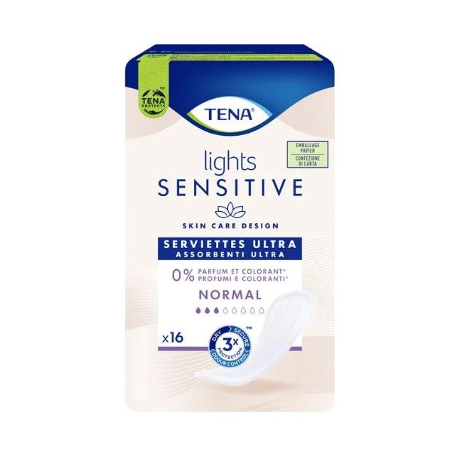 Tena Lady Sensitive Ultra Pad Normal