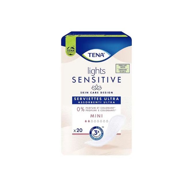 Tena Lady Lights Sensitive Ultra Pad Mini