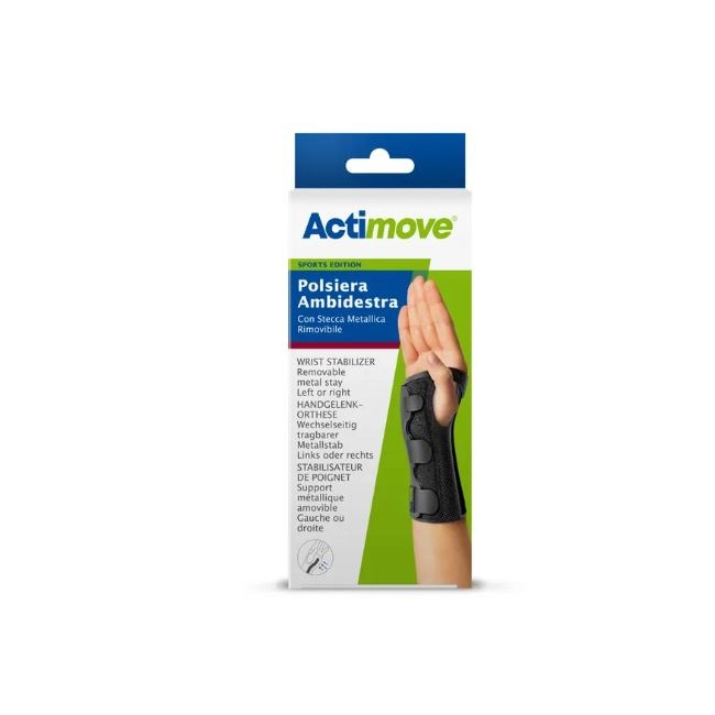 Actimove Polsiera Ambidestra Con Stecca Metallica Rimovibile Small