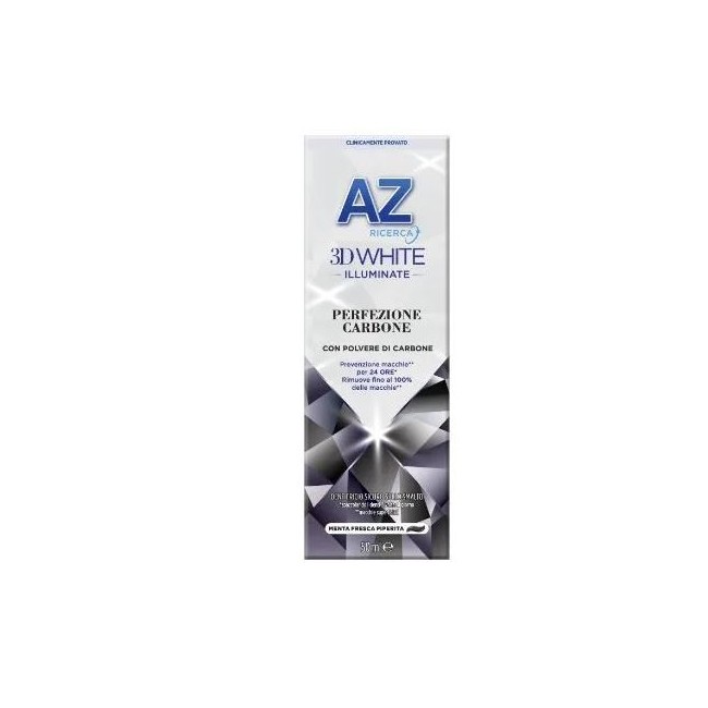 Az 3d White Dentifricio Illuminante Carbone