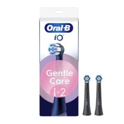 Oralb Power Refill Io Gentle Clean Black 2 Pezzi