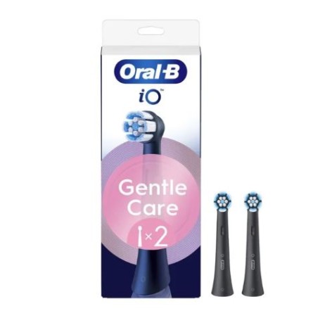 Oralb Power Refill Io Gentle Clean Black 2 Pezzi