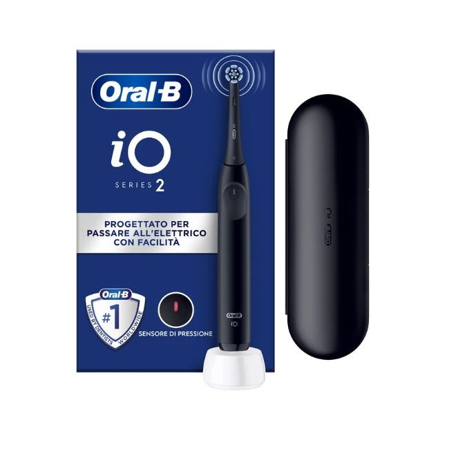 Oralb Power Spazzolino Elettrico Io2 Series Night Black Oralb Power Spazzolino Elettrico Io2 Series Night Black