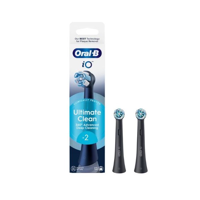 Oralb Power Refill Io Ultra Clean Black Oralb Power Refill Io Ultra Clean Black