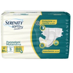Serenity Pannolone Mutandina Sd Sensitive Extra Taglia S