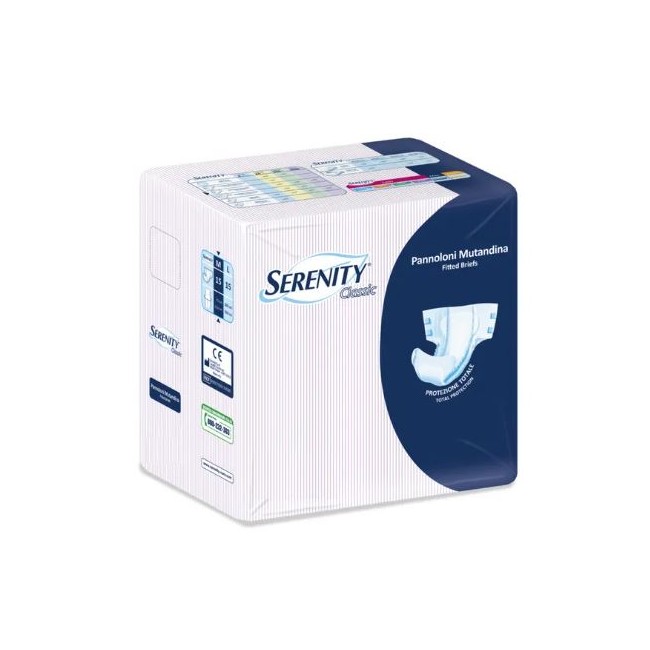Serenity Classic Pannolone Mutandina Maxi Taglia XL