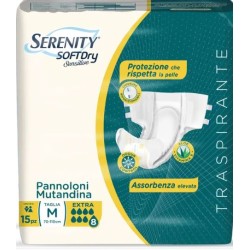 Serenity Soft Dry Sensitive Pannolone Extra Taglia M