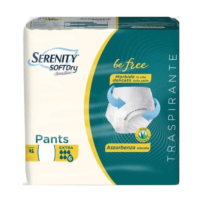 Serenity Soft Dry Sensitive Pants Extra Taglia XL