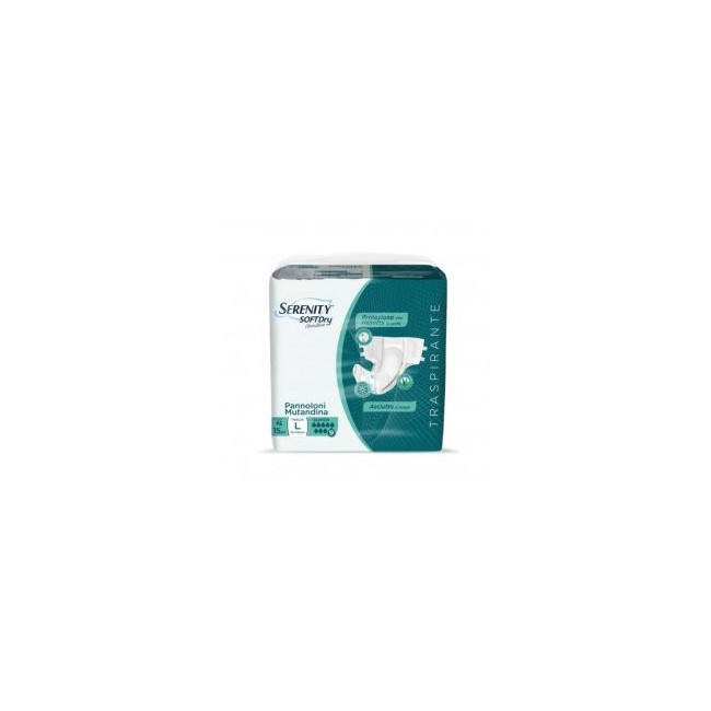 Serenity softdry sensitive pannoloni mutandina super L