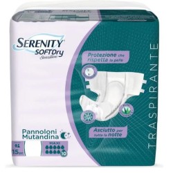 Serenity Soft Dry Sensitive Pannolone Maxi L