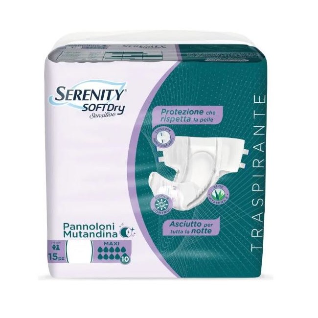 Serenity Soft Dry Sensitive Pannolone Maxi L