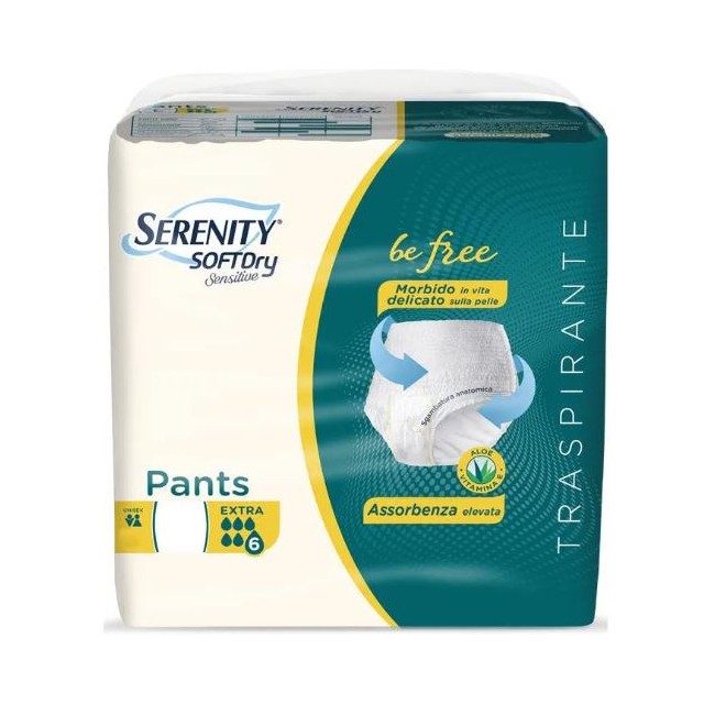 Serenity Soft Dry Sensitive Pants Extra Taglia M Serenity Soft Dry Sensitive Pants Extra Taglia M