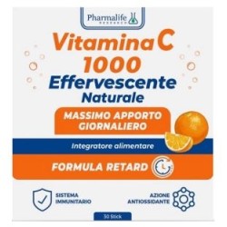 Pharmalife Vitamina C 1000 Effervescente Naturale