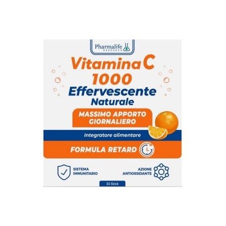 Pharmalife Vitamina C 1000 Effervescente Naturale