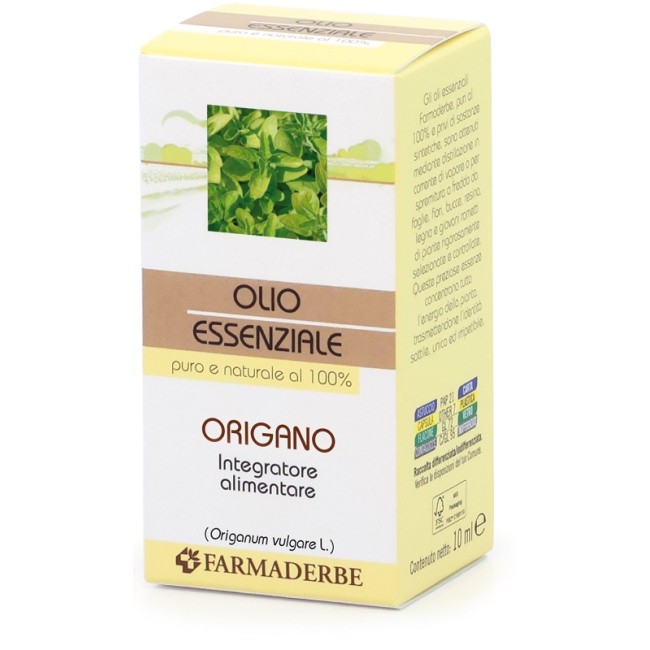 Farmaderbe Olio Essenziale Origano Farmaderbe Olio Essenziale Origano