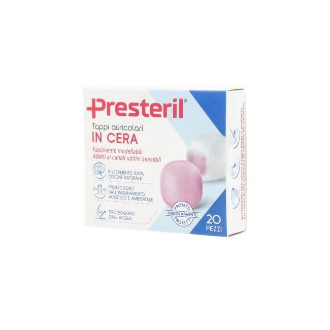 Presteril Tappi Auricolari Cera