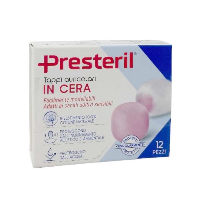Corman Presteril Tappi Auricolari Cera