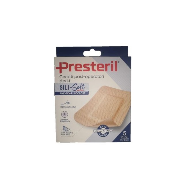 Sili-soft Skin Cerotto Post Operatorio 10x10 Cm Sili-soft Skin Cerotto Post Operatorio 10x10 Cm