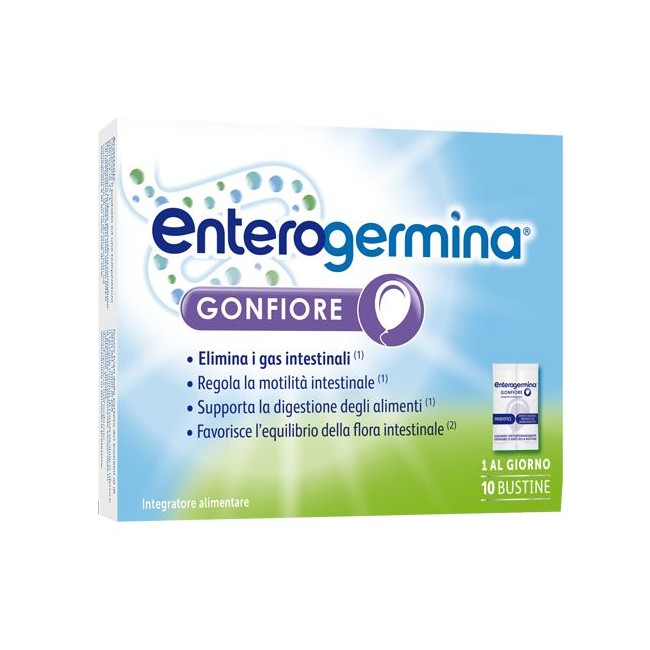 Sanofi Enterogermina Gonfiore 10 Bustine di fermenti lattici