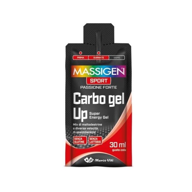 Marco Viti Massigen Sport Carbo Gel Up 30 Pezzi Marco Viti Massigen Sport Carbo Gel Up 30 Pezzi
