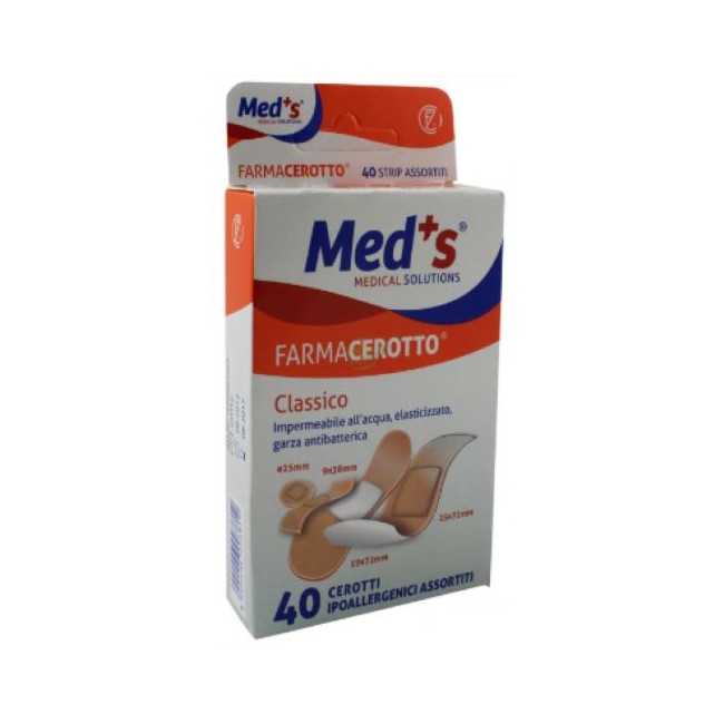 Meds Strips cerotto Polietilene Medio 20 Pezzi