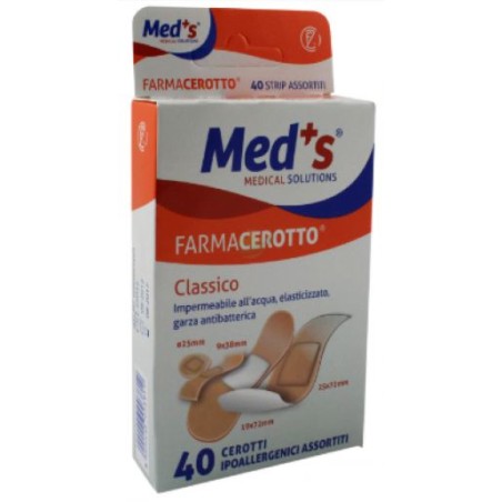 Meds Strips cerotto Polietilene Medio 20 Pezzi