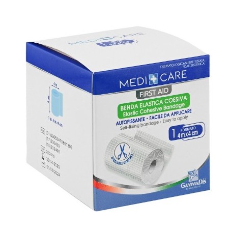 Gammadis Farmaceutici Benda Coesiva Cm 4x4 M 1 pezzo