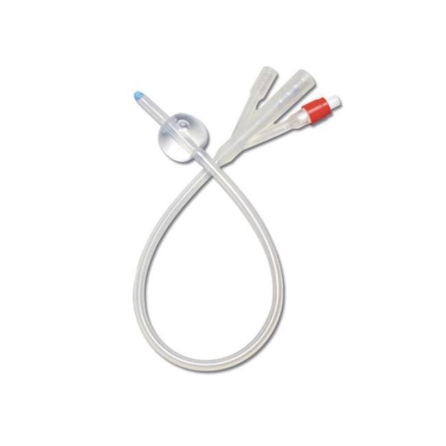 Catetere Uretrale Foley In Puro Silicone Ch18 Tre Vie Catetere Uretrale Foley In Puro Silicone Ch18 Tre Vie