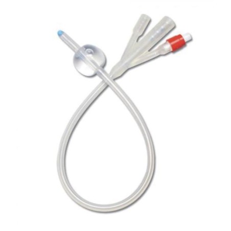 Catetere Uretrale Foley In Puro Silicone Ch18 Tre Vie Catetere Uretrale Foley In Puro Silicone Ch18 Tre Vie