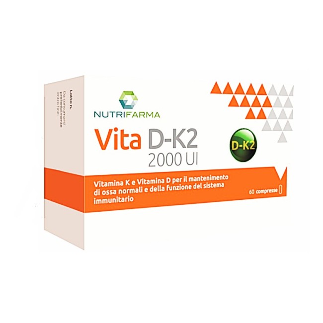 Aqua Viva Vita D-k2 60 Compresse integratore per ossa e sistema immunitario Aqua Viva Vita D-k2 60 Compresse integratore per ossa e sistema immunitario