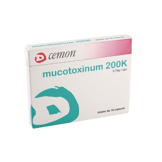 Mucotoxinum 200k 10 Capsule omeopatiche Mucotoxinum 200k 10 Capsule omeopatiche