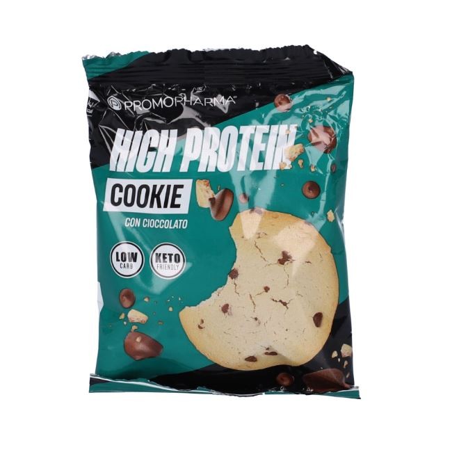 Promopharma High Protein Cookie Cioccolato 45 Grammi Promopharma High Protein Cookie Cioccolato 45 Grammi