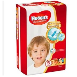 Kimberly Clark Pannolino Huggies Ultra Comfort Base 5