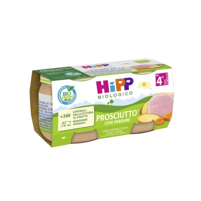 Hipp Bio Omogeneizzato Prosciutto Con Verdure Hipp Bio Omogeneizzato Prosciutto Con Verdure